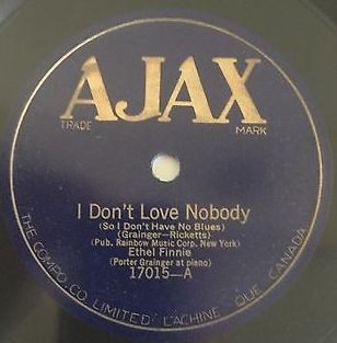 Ethel Finnie: “Mistreatin’ daddy blues”