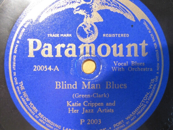 Katie Crippen: “Blind man’s blues”
