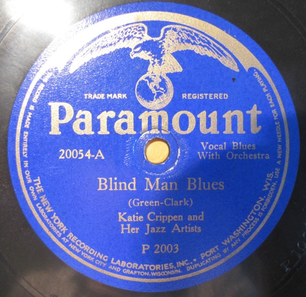 Katie Crippen: “Blind man’s blues”