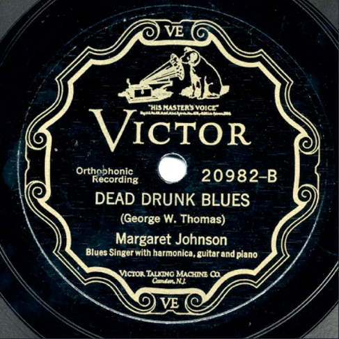 Margaret Johnson: “Dead drunk blues”