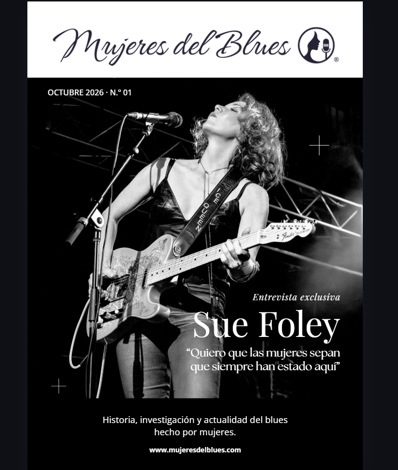 Nueva Revista de Mujeres del Blues: Entrevista Especial Sue Foley